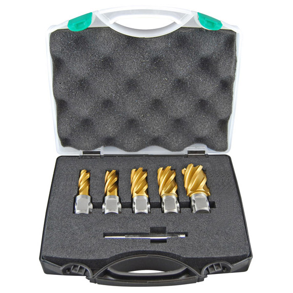 HOLEMAKER CUTTER 7 PCE SET METRIC SHORT 14 16 18 20 22MM